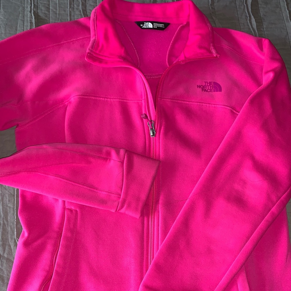 Pink North Face Jacket